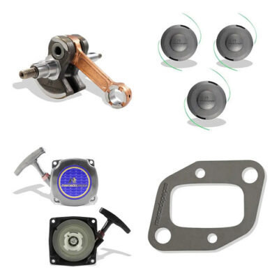 Kit virabrequim carretel tampa juntas para roçadeira Intertec 430, 431, 435