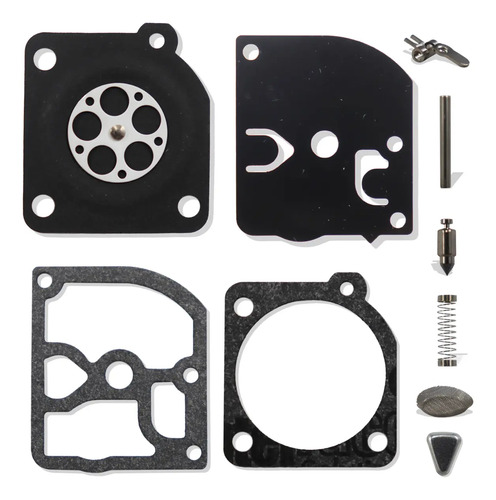Kit reparo agulha carburador para roçadeira Husqvarna 323R, Makita