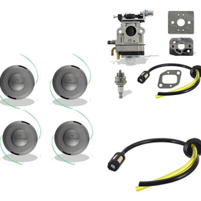 Kit carretel carburador mangueira para roçadeira Toyama TBC43X, Intertec 430