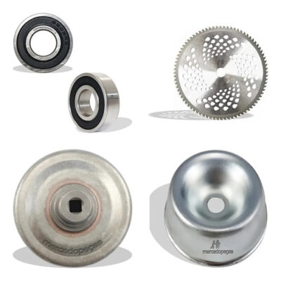 Kit 2x rolamento lâmina embreagem tampa para roçadeira Stihl FS220 FS280