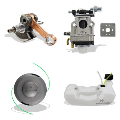 Kit virabrequim carburador carretel tanque para roçadeira 43cc Intertec, Branco