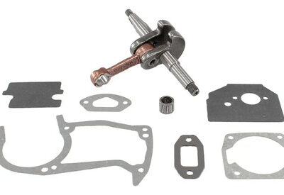 Virabrequim com juntas gaiola para motosserra Intertec 520, 525, 450, 580