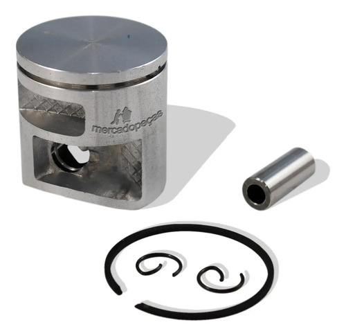 Pistão 41mm anel pino para motosserra Husqvarna 435 440 - Imagem 2