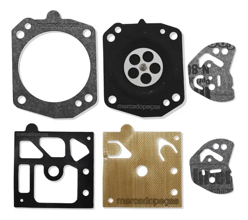 Reparo carburador para motosserra Husqvarna 257 345 350 Shindaiwa