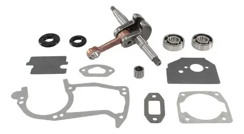 Kit árvore manivela retentor rolamento motosserra 45cc 52cc - Imagem 2