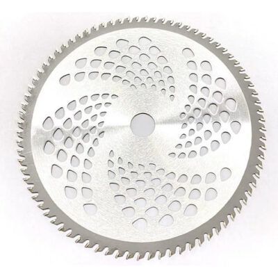 Serra circular 255 x 20mm 80 dentes Vídea para roçadeira