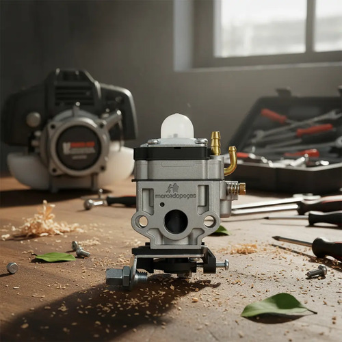 Carburador para roçadeira Vulcan VR430P VR430H VR520H 43cc - Imagem 3
