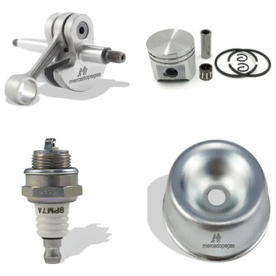 Kit virabrequim pistão vela tampa para roçadeira Stihl FR220 FS160 FS220 FS280 FS290