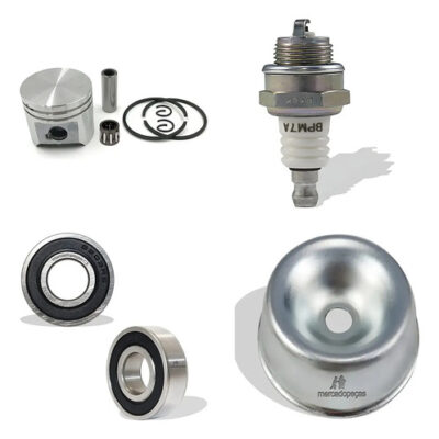 Kit pistão vela rolamento tampa roçadeira Stihl FS220 FR220