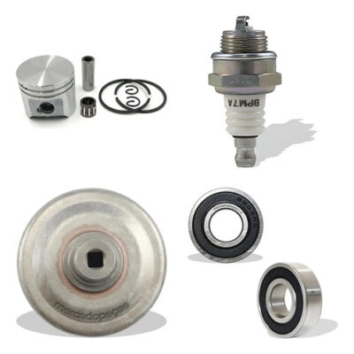 Kit pistão vela embreagem rolamento para roçadeira Stihl FS220