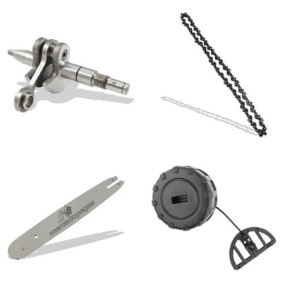 Kit virabrequim corrente sabre tampa para motosserra Stihl MS170, 017