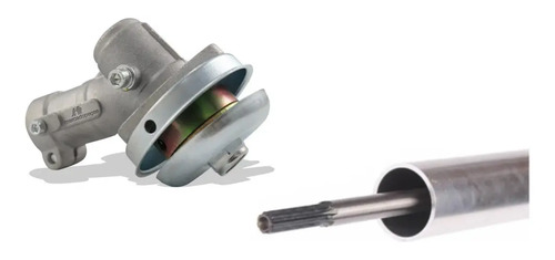 Tubo e eixo cardan 1530mm com transmissão 28mm para roçadeira