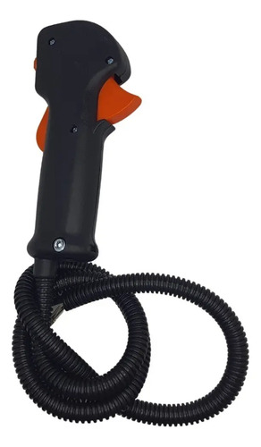 Gatilho acelerador completo para roçadeira Branco BPS52, Garthen CG550, Terra GR430, Toyama - Imagem 2