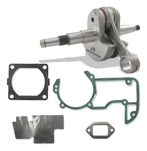 Virabrequim + jogo de juntas para motosserra Stihl MS066, MS650 e MS660 - Imagem 2