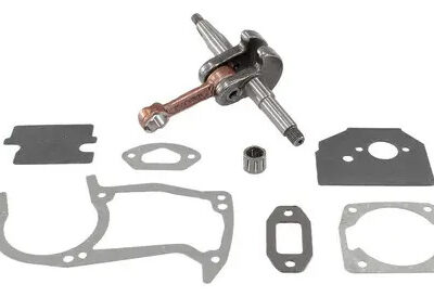 Virabrequim com biela para motosserra Tekna CS46, CS53, CS58, Azen, Kawashima, Nagano