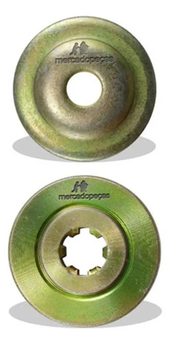 Arruela flange com 6 estrias para roçadeira Toyama RT43L, TBC52, TBC63