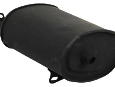 Silencioso escapamento para gerador 6.5HP Branco, Toyama, Buffalo, Honda, Kawashima, Vulcan