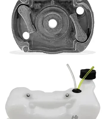 Kit partida e tanque para roçadeira 43cc Bandai, Branco, Ferrari, Brutatec
