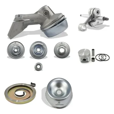 Kit transmissão virabrequim pistão partida tampa para roçadeira Stihl FS120 FS44 FS55 FS80
