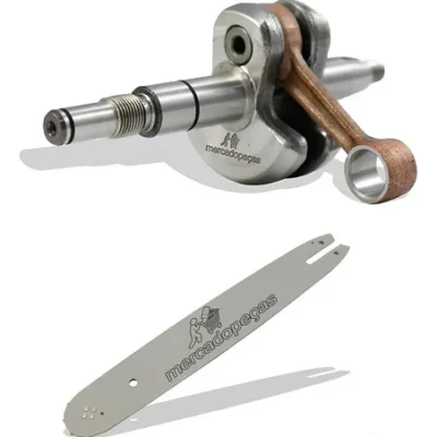 Kit virabrequim para motosserra Stihl MS025, MS250 e Husqvarna 445