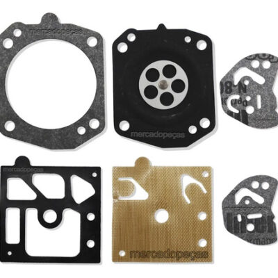 Reparo carburador para motosserra Husqvarna 257 345
