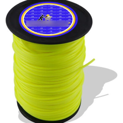 Bobina fio nylon redondo 2,7mm 2kg para roçadeira