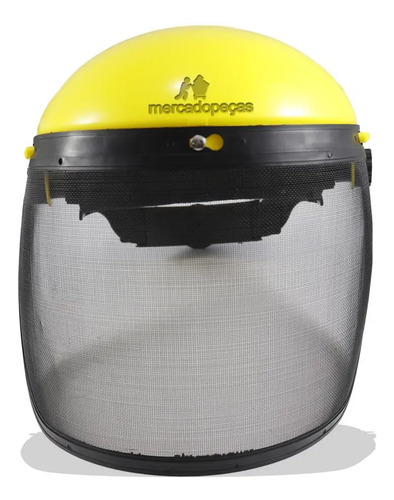 Protetor facial telado nylon com catraca para motosserra - Imagem 3