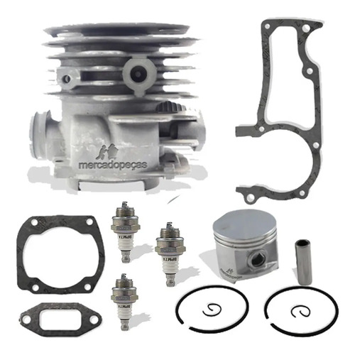 Kit cilindro pistão para motosserra Husqvarna 371, 372 - Imagem 3