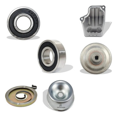 Kit 2x rolamento escape embreagem partida para roçadeira Stihl FS220 FS280