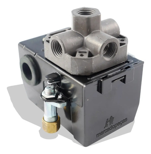 Pressostato automático Leffo 100/140 Lbs 4 vias - Imagem 2