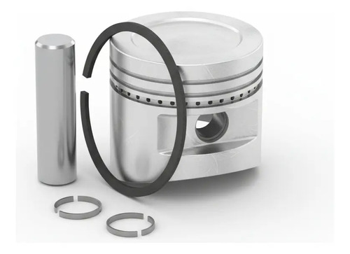 Pistão 42mm anel pino para motosserra Husqvarna 445, 450 - Imagem 3