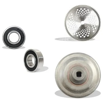 Kit 2 rolamentos, lâmina e embreagem para roçadeira Stihl FS220