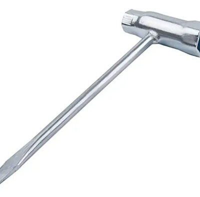 Chave vela 13 x 19mm fenda inox para motosserra roçadeira