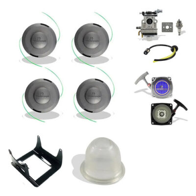 Kit 2x carretel carburador acessório para roçadeira 43cc Stomp