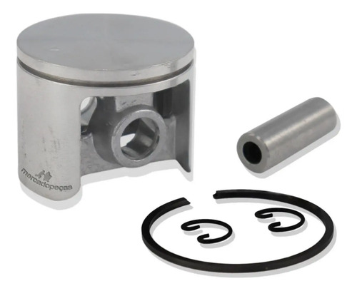 Pistão 48mm anel pino para motosserra Husqvarna 162, 262 - Imagem 2