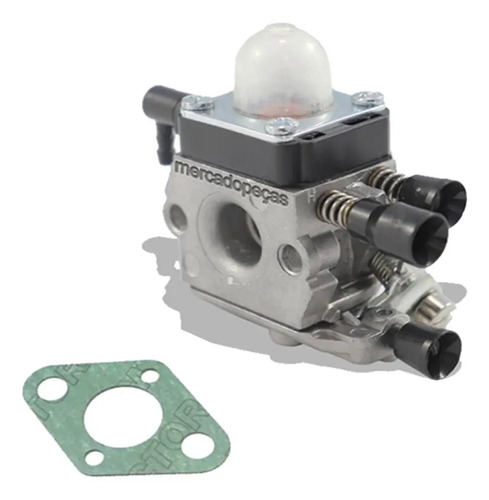 Carburador com junta para roçadeira Stihl FS55, FS75, FS80, FS85, HT75 - Imagem 2