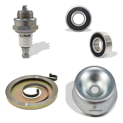 Kit vela rolamento partida tampa para roçadeira Stihl FS220