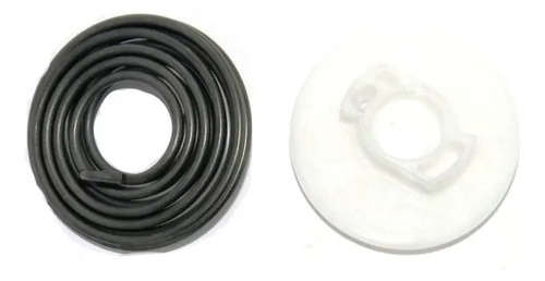 Polia com mola da partida para roçadeira Husqvarna 125R, 128L, 128LD, 128R