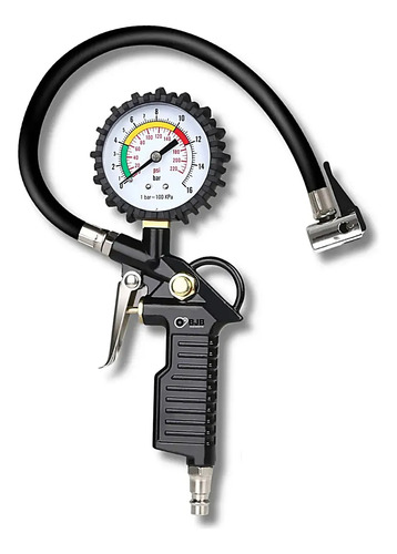 Manômetro compressor de ar Pressure 220 lbs 60x10mm