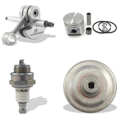 Kit virabrequim pistão vela embreagem para roçadeira Stihl FR220 FS160 FS220 FS280 FS290