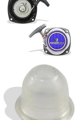 Kit tampa e bulbo para roçadeira Husqvarna 236R, 143R, 143R2, 143RII, 143RI