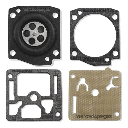 Reparo diafragma carburador para motosserra Stihl MS034, MS038, MS381