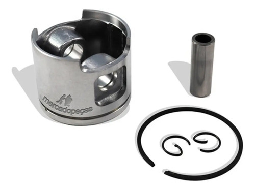 Kit cilindro pistão anéis 48mm motosserra Husqvarna 61 Nova, 162, Jonsered 630 - Imagem 2