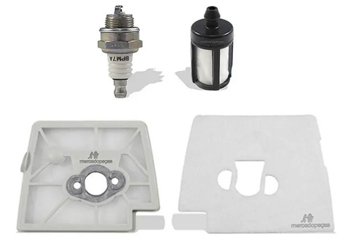 Kit filtros + vela para roçadeira Stihl FR220, FS160, FS220, FS180, FS280