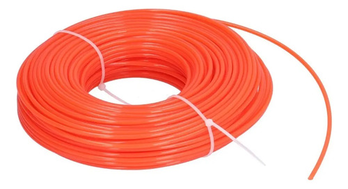 Fio de nylon 3.0mm 15 metros perfil redondo para roçadeira