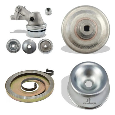 Kit transmissão embreagem partida tampa para roçadeira Stihl FS160, FS220, FS290, FS280