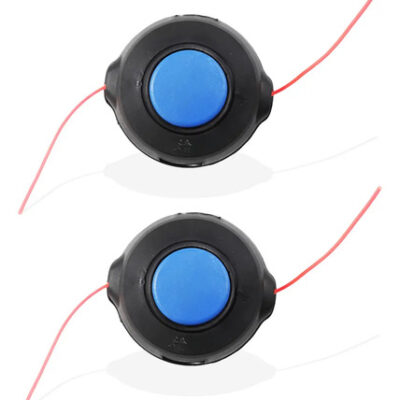 Kit 2 carretel fio nylon automático para roçadeira Husqvarna 323, 125, 128, 131, 133, 225, 226, 525, 533