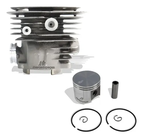 Cilindro pistão anéis pino para motosserra Husqvarna 390, 385, 390X - Imagem 2