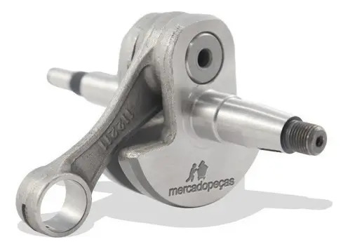 Eixo manivela com juntas, rolamento e retentor para motosserra Stihl MS066, MS650, MS660 - Imagem 3