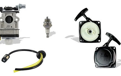Kit carburador e tampa para roçadeira Toyama RT43, RT43C, RT52, TBC43, TBC52